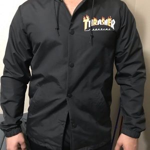 Thrasher trench coat